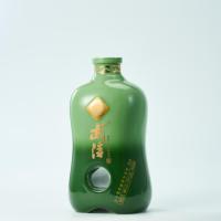Bouteille de liqueur en céramique personnalisée de 500 ml avec bouchon en liège, bouteille de whisky ou de vin en porcelaine vintage pour l'emballage d'alcool, usine OEM