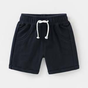 Shorts de jogging pour enfants, style tendance, rayés colorés, confortables, vente en gros - Product Image 5