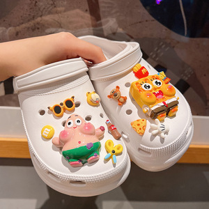 <span class=keywords><strong>Spongebob</strong></span> Squarepants <span class=keywords><strong>Patrick</strong></span> Star accessori per scarpe da te decorazione sandalo staccabile fibbia estiva nuovo stile - Product Image 1