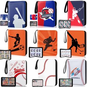 Album de cartes, Album de cartes TCG, Album de cartes de jeu en PU, Album à fermeture éclair à feuilles mobiles, Album de cartes de baseball - Product Image 2