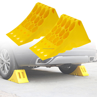 Cale de roue robuste en plastique GT-08PJ pour camion, caravane, véhicule – Bloc de freinage pour pneus, stationnement sécurisé