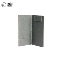 Porte-documents à couverture souple Manu pour guides d'hôtel, accessoires hôteliers, support de bloc-notes, et guides de service pour la restauration
