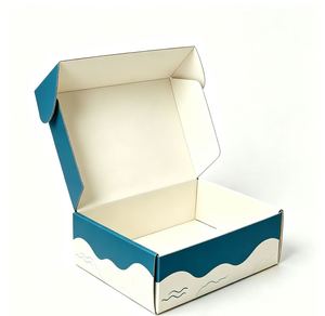 Boîte cadeau en carton ondulé, boîte rigide pour envoi postal, carton pliable personnalisé imprimé pour l'emballage - Product Image 1