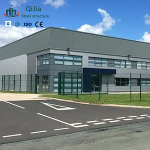 Bâtiment d'entrepôt en acier préfabriqué, tailles et designs personnalisables, structure en acier Q355 pour atelier/école, usage industriel - Product Image 2