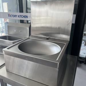 Fregadero manual de acero inoxidable para colgar en la pared VICTORY, equipo comercial de hospital y laboratorio para hoteles y restaurantes en Indonesia - Product Image 1