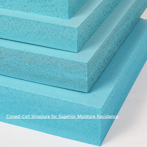 Panneau isolant XPS imperméable moderne et durable Panneau de mousse murale thermique à haute densité de compression en <span class=keywords><strong>polystyrène</strong></span> durable - Product Image 1