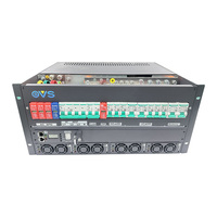 Système d'alimentation redresseur triphasé AC/DC 48V 50A 19 pouces, entrée 380V/220V, sortie 24V/48VDC 60Hz, pour l'industrie des télécommunications, efficacité 95%