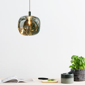 โคมไฟระย้าคริสตัลแบบหัวเดียว ดีไซน์มินิมอล โพสต์โมเดิร์น หรูหรา สำหรับห้องอาหาร/บาร์/ห้องนอน - Product Image 4