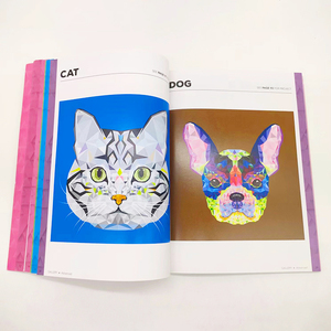 Couverture souple personnalisée adultes animaux dessin libros couleur <span class=keywords><strong>coloriage</strong></span> <span class=keywords><strong>livre</strong></span> d'activités par numéro pour enfant - Product Image 2