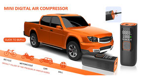 <span class=keywords><strong>2022</strong></span> mise à jour sans fil puissant sans fil rechargeable voiture compresseur d'air pompe gonfleurs de pneus numériques - Product Image 5