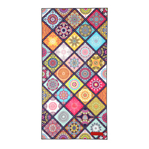 Microfiber <b>Beach</b> <b>Towel</b> Quick Dry Rectangle <b>Towel</b> Digital Print Custom Logo Gym Travel <b>Towel</b> - Product Image 1