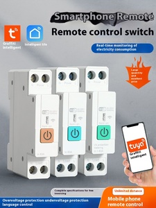 Tuya Mi Home App Compatible <strong>Wifi</strong> Wireless <strong>Timer</strong> Remote Switch Smart Circuit Breaker Mobile Remote <strong>Control</strong> 63A Din Rail Mounting - Product Image 3