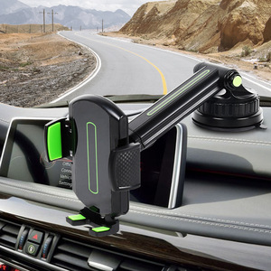 Car Phone Mount <b>Clamp</b> Adjustable Extendable 6.2cm For Dashboard Windshield Navigation - Product Image 5