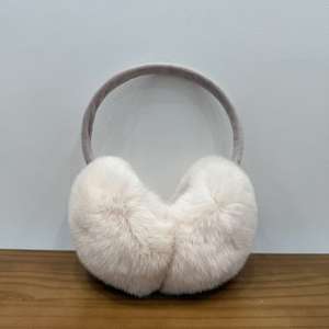 Женская повязка на голову из кроличьего меха - Product Image 3