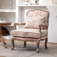 Américain léger luxe simple double petit plat canapé en bois massif salon chambre tigre banc canapé chaise tabouret