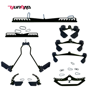 All'ingrosso della fabbrica <span class=keywords><strong>palestra</strong></span> <span class=keywords><strong>per</strong></span> la casa 8 pezzi <span class=keywords><strong>accessori</strong></span> <span class=keywords><strong>per</strong></span> il Fitness regolabile Lat Pull Down <span class=keywords><strong>accessori</strong></span> cavo Mag Grip - Product Image 2