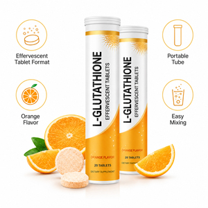 Comprimés effervescents de L-glutathion réduit, supplément de vitamine C, antioxydant, éclaircissant, beauté, soutien immunitaire pour adultes, halal - Product Image 5