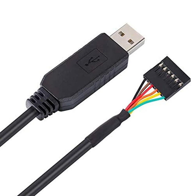1.8m Ft232rl 6pin Ft232bl Usb to Serial Adapter Module Cable for Windows 10 8 7 Linux Mac OS