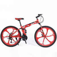 Sepeda populaire moins cher Cycle sport vtt vélo pour hommes 24 ~ 29 "alliage descente propre LOGO pliant VTT Foldablee Cycle