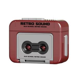 Llavero de caja de música retro con forma de gramófono, juguete antiestrés para mujer, accesorio de estilo vintage para bolso, venta al por mayor - Product Image 6