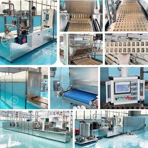 Manual Industrielles Ligne Line De Production Fabrication Sweet Gummy Eyeball Make <b>Machine</b> De Bonbon Gelatine - Product Image 2