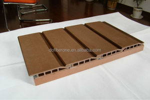 Moderne 3D de haute qualité WPC Decking nouveau matériau ACACIA <span class=keywords><strong>pour</strong></span> les techniques brossées extérieures - Product Image 5