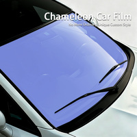 Película de Vinilo para Ventanas de Automóvil con Efecto Camaleón, Material PET con 70% de VLT, 99% de Protección UV y Aislamiento Térmico
