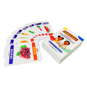 Muestra Gratuita de Tarjetas de Memoria con Impresión de Logotipo Personalizado, Tarjetas de Aprendizaje de Palabras Visuales para Niños, <span class=keywords><strong>Juego</strong></span> de Cartas Educativas - Product Image 2