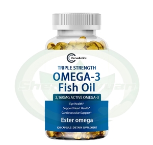 OEM Capsules molles d'huile de poisson haute résistance Oméga 3 Soutien immunitaire pour le cholestérol des articulations du cœur et la santé des yeux - Product Image 5