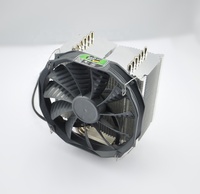 Ventilateur PWM 140 mm, 6 caloducs, refroidisseur d'air pour ordinateur de jeu, processeur Intel 115X/2011 AMD AM4