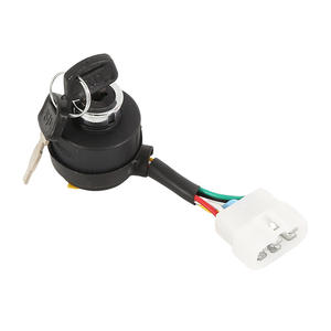 Interruptor de encendido con carcasa de plástico, actuador giratorio de seis cables para generador de motocicleta, pieza de repuesto número 111 - Product Image 1