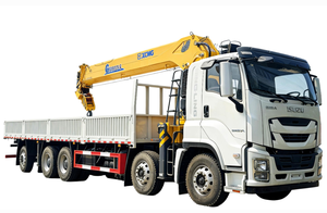 Autocarro <span class=keywords><strong>con</strong></span> Gru Montata su Telaio ISUZU, Capacità di Sollevamento 3-16 Tonnellate, Braccio Dritto e Pieghevole - Product Image 6
