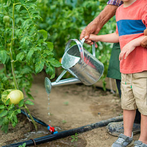 Esschert Design OZ42 arrosage ciblé ancien 0,75L Zinc extérieur plante bleue arrosoir de <span class=keywords><strong>serre</strong></span> avec poignée ergonomique - Product Image 4