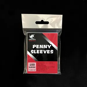 PCS-033 1000pcs Soft Sleeves Penny Sleeves Trading Card For Baseball Cards Other Sports Cards