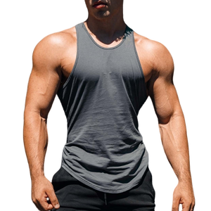 เสื้อกล้ามผู้ชายแบบไม่มีแขน ระบายอากาศ แห้งเร็ว เป็นมิตรกับสิ่งแวดล้อม สำหรับวิ่งและออกกำลังกาย - Product Image 1