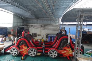 Emocionante Circuito <span class=keywords><strong>de</strong></span> Obstáculos Inflable con Temática <span class=keywords><strong>de</strong></span> Autos y Camiones, Diseñado <span class=keywords><strong>para</strong></span> Adultos, Eventos, Alquileres y Parques <span class=keywords><strong>de</strong></span> Diversiones Comerciales. - Product Image 5