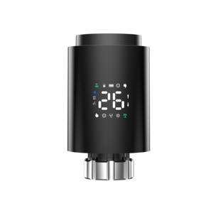 Tête de vanne Wifi/Zigbee Vanne de radiateur <span class=keywords><strong>thermostatique</strong></span> sans fil TRV Vanne de thermostat de chauffage de radiateur intelligent fonctionne avec <span class=keywords><strong>Alexa</strong></span> - Product Image 5