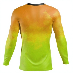 Slider Sports Men's Full Sleeve Gradient Rash Guard Quick Dry <b>Compression</b> <b>Shirt</b> for Outdoor Training and Gym Exercise - Product Image 2