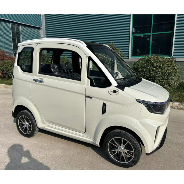 Factory Outlet EEC L6e & COC Approved 2-Door 4-Seater Electric EV Seniors Car in Romania Warehouse Door-to-Door Logistics