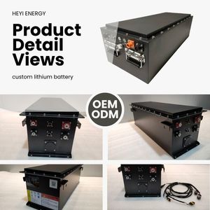 <b>72V</b> 144V 300V 6000-Cycle Marine <b>Battery</b> Pack with Built-in BMS and Cooling System for Boats - Product Image 2