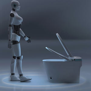 WC intelligent CUPC, nouvelle conception, lavage automatique, thérapie infrarouge, chasse d'eau automatique, toilette allongée intelligente - Product Image 3