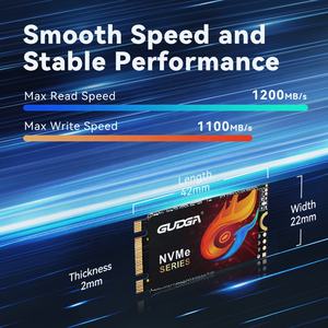 Unidade de estado sólido, velocidade rápida ssd m2 nvme 2242 1tb m2 nvme ssd - Product Image 2