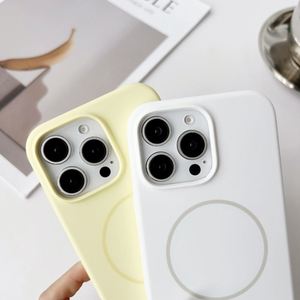 เคสโทรศัพท์ซิลิโคนแบบแม่เหล็กสุดหรูระบบแม่เหล็กสำหรับ iPhone 16 Pro 15 PLUS 14 13 12 11 PRO MAX - Product Image 4