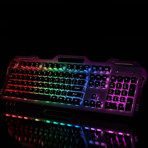 2025 recién llegados mecánico RGB luz KeyboardMouse auriculares Combo con cable escritorio <span class=keywords><strong>104</strong></span> KeyGaming teclado para Pc caja de la computadora - Product Image 6