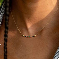 Collier à breloques en diamant CZ coloré en gros pour femmes, collier à breloques en argent sterling 925, bijoux pour femmes