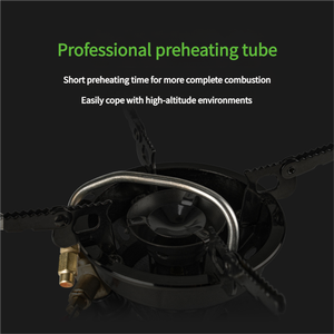 Mini Réchaud Pliant Léger et <span class=keywords><strong>Portable</strong></span> en Acier à Gaz et Diesel pour Camping, Pique-Niques, Barbecues, Voyages – Allumage Manuel - Product Image 4