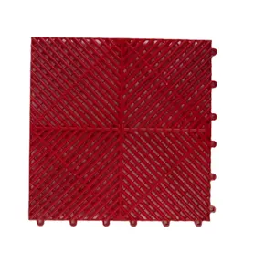 Полипропиленовые Высокопрочные пластиковые напольные плитки 40 см x 40 см для гаража, сцепляющееся напольное покрытие из ПВХ