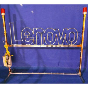 कस्टम डिय विशाल इलेक्ट्रिक मनोरंजन पार्क टाइमर संवादात्मक चुनौती प्रतिक्रिया तालिका शीर्ष माज़ तार तार स्थिर हाथ खेल मशीन - Product Image 1