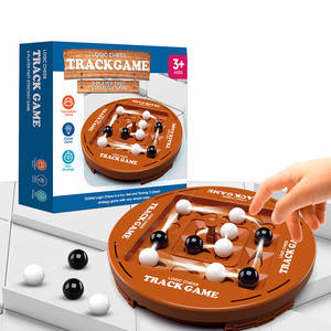 Nuovo Scacchiera Magnetica Bianca e Nera, Gioco da Tavolo per Famiglia, Gioco di Logica con 16 Palline Magnetiche, Regalo Ideale - Product Image 1