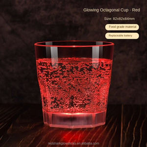 LEDカップライトアップ光るドリンクウェア電池式パーティー用品バープロモーション用にカスタマイズ可能な食品安全プラスチック - Product Image 3